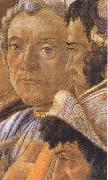Sandro Botticelli White-haired man in group at right Germany oil painting artist
